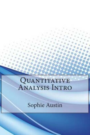 Cover of Quantitative Analysis Intro