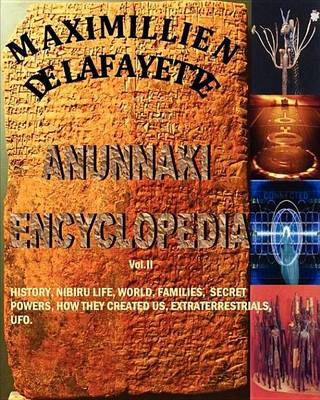 Book cover for Anunnaki Encyclopedia