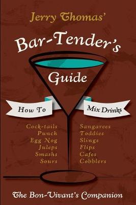 Book cover for Jerry Thomas' Bartenders Guide