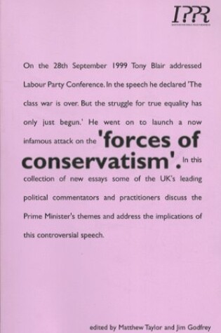 Cover of Forces of Conservatism