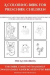 Book cover for Pre K Coloring (A Coloring book for Preschool Children)