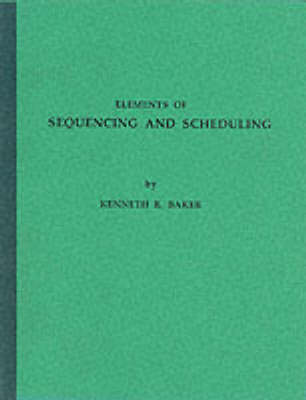 Book cover for Elements of Sequencing & Scheduling