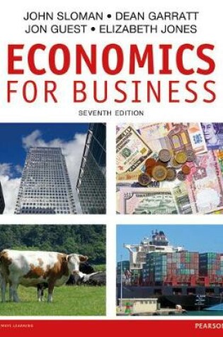 Cover of Economics for Business plus MyEconLab
