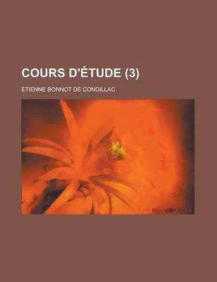 Book cover for Cours D'Etude (3)