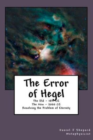 Cover of The Error of Hegel