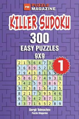 Book cover for Killer Sudoku - 300 Easy Puzzles 9x9 (Volume 1)