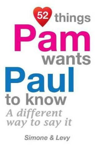 Cover of 52 Things Pam Wants Paul To Know