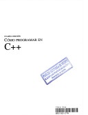 Book cover for Como Programar En C++