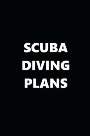 Cover of 2020 Daily Planner Sports Theme Scuba Diving Plans Black White 388 Pages