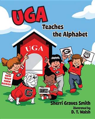 Book cover for UGA Teaches the Alphabet