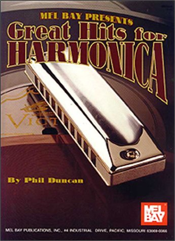 Book cover for Great Hits for Harmonica