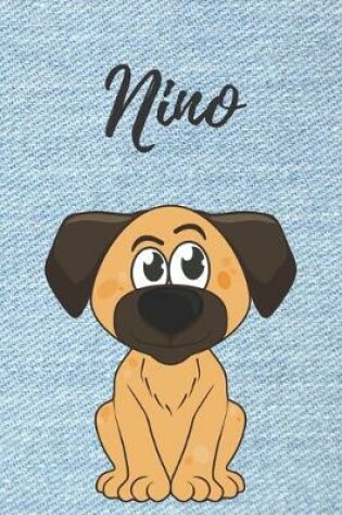 Cover of Nino Hund-Malbuch / Notizbuch Tagebuch