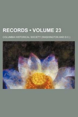 Cover of Records (Volume 23)