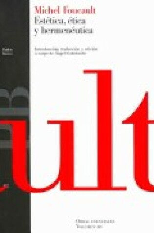 Cover of Estetica, Etica y Hermeneutica