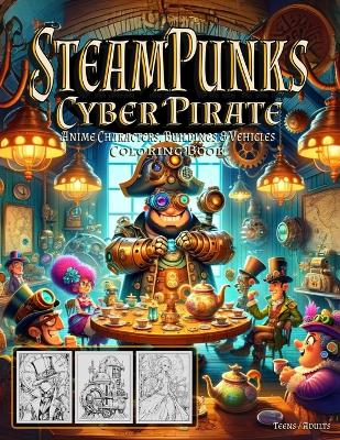 Book cover for Steampunks Cyber Pirate