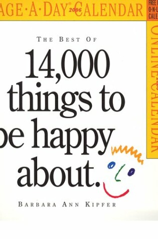 Cover of Best of 14,000 Things to be Happy About 2006
