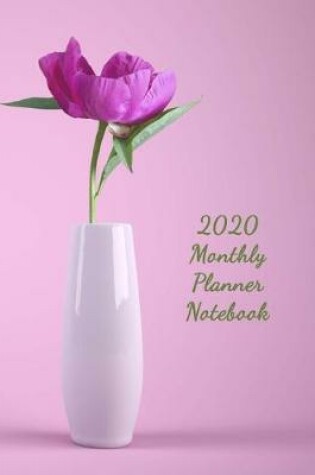 Cover of 2020 Monthly Planner Notebook