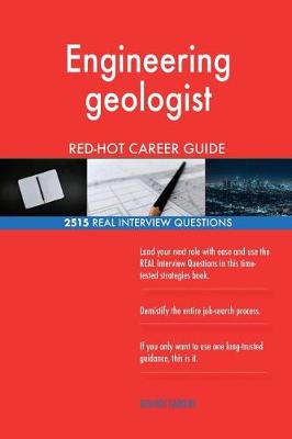 Book cover for Engineering geologist RED-HOT Career Guide; 2515 REAL Interview Questions