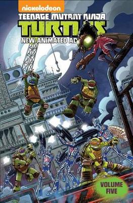 Book cover for Teenage Mutant Ninja Turtles New Animated Adventures Volume 5