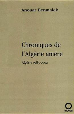 Book cover for Chroniques de L'Algerie Amere