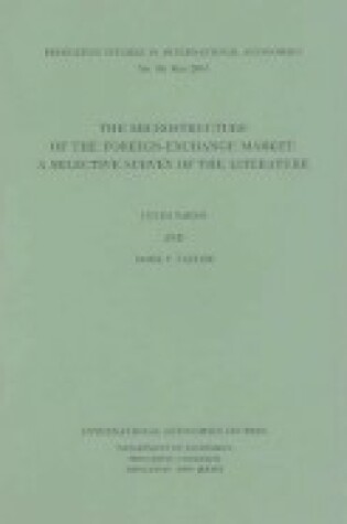 Cover of The Microstructure of the Foreign-Exchange Market