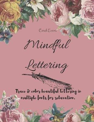 Book cover for Mindful Lettering