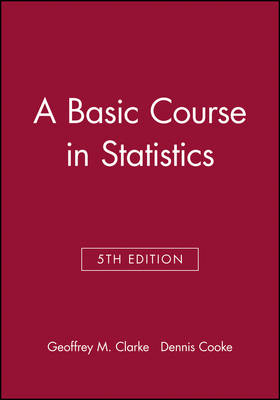 Book cover for A Basic Course in Statistics
