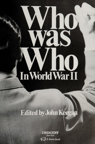 Cover of Who Was Who in World War II