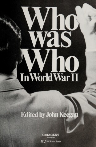 Book cover for Who Was Who in World War II