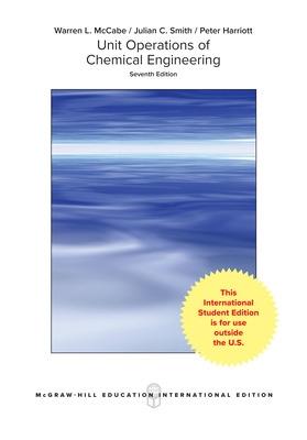 Book cover for Unit Operations of Chemical Engineering (Int'l Ed)