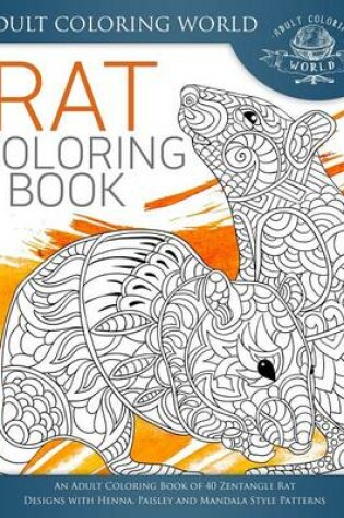 Cover of Rat Coloring Book