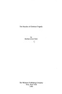 Cover of The Paradox of Christian Tragedy