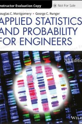 Cover of Applied Statistics and Probability for Engineers, 7th Edition Evaluation Copy
