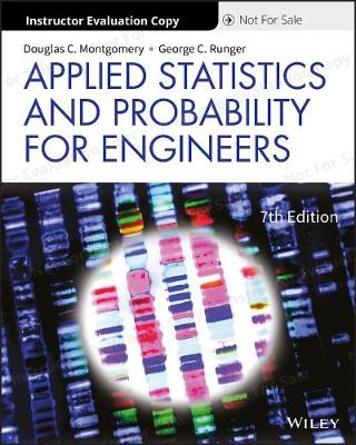 Book cover for Applied Statistics and Probability for Engineers, 7th Edition Evaluation Copy