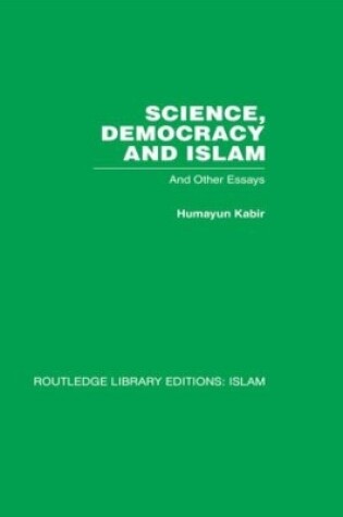 Cover of Science, Democracy and Islam