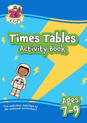 Book cover for Times Tables Activity Book for Ages 7-9