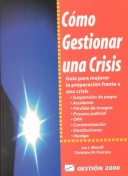 Book cover for Como Gestionar Una Crisis