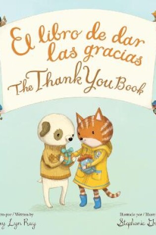 Cover of The Thank You Book Bilingual Board Book