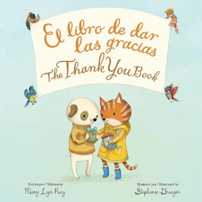 Book cover for The Thank You Book Bilingual Board Book