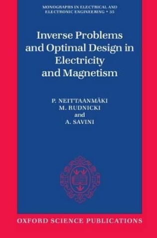 Cover of Inverse Problems and Optimal Design in Electricity and Magnetism