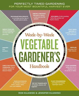 Book cover for Week-by-Week Vegetable Gardener's Handbook