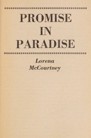 Cover of Promise in Paradise