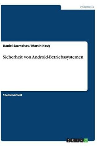 Cover of Sicherheit von Android-Betriebssystemen