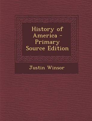 Book cover for History of America