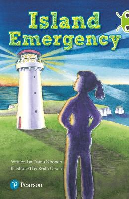 Book cover for Bug Club Lime Plus B Island Emergency