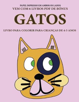 Cover of Livro para colorir para crianças de 4-5 anos (Gatos)