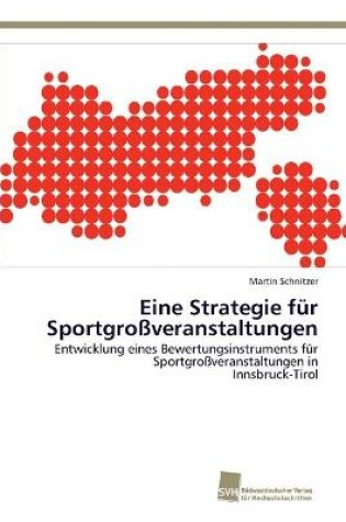Cover of Eine Strategie fur Sportgrossveranstaltungen