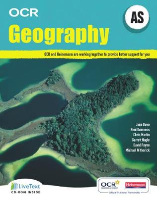 Cover of AS Geography for OCR Student Book with LiveText for Students