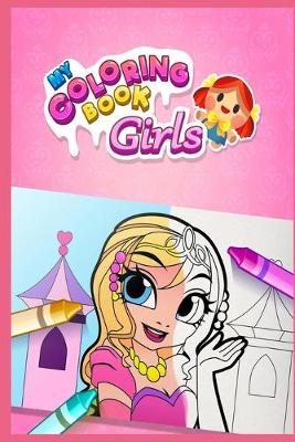 Book cover for My Coloring Book Girls