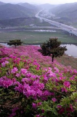 Cover of Pink Rhododendron Flowering Bushes on a Hillside Nature Journal